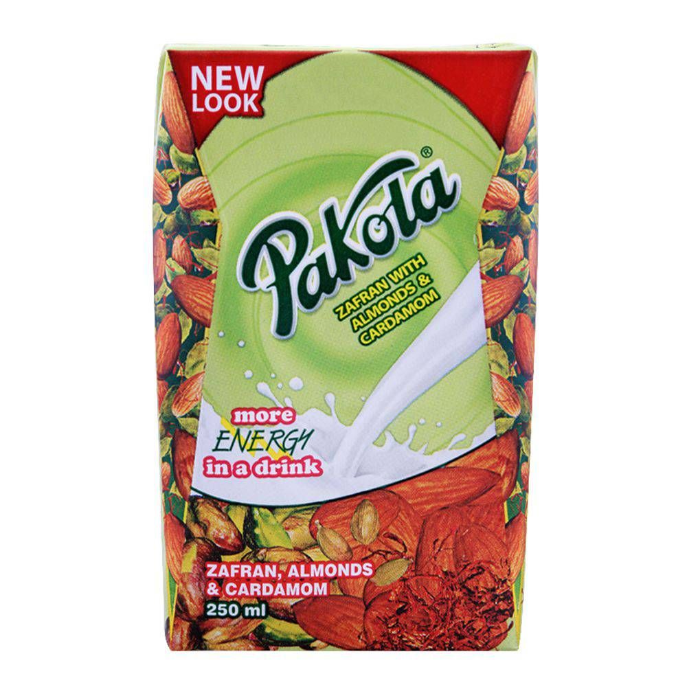 PAKOLA ZAFRAN WITH ALMOND &amp; CARDAMOM 250ML