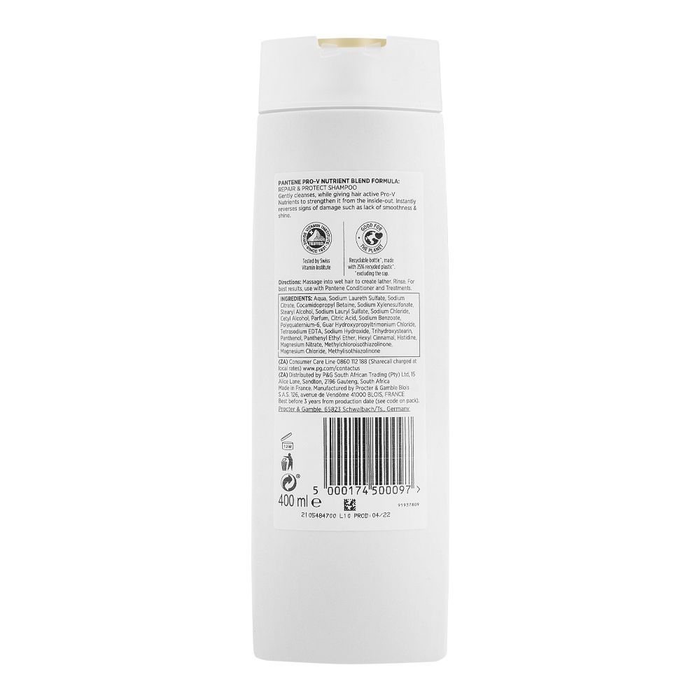 Pantene Pro-V Repair & Protect, For Weak & Damaged Hair, 400mL