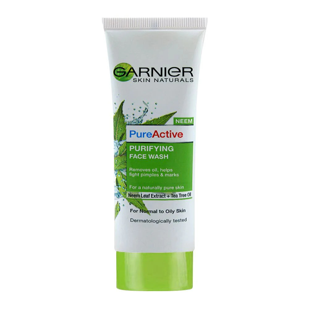 GARNIER FACE WASH PURIFYING FACE WASH 100ML