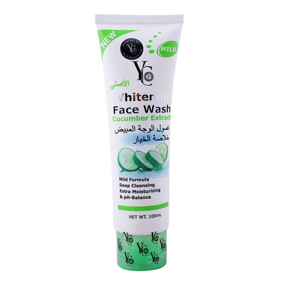 YC WHTIENING CUCUMBER FACEWASH 100ML