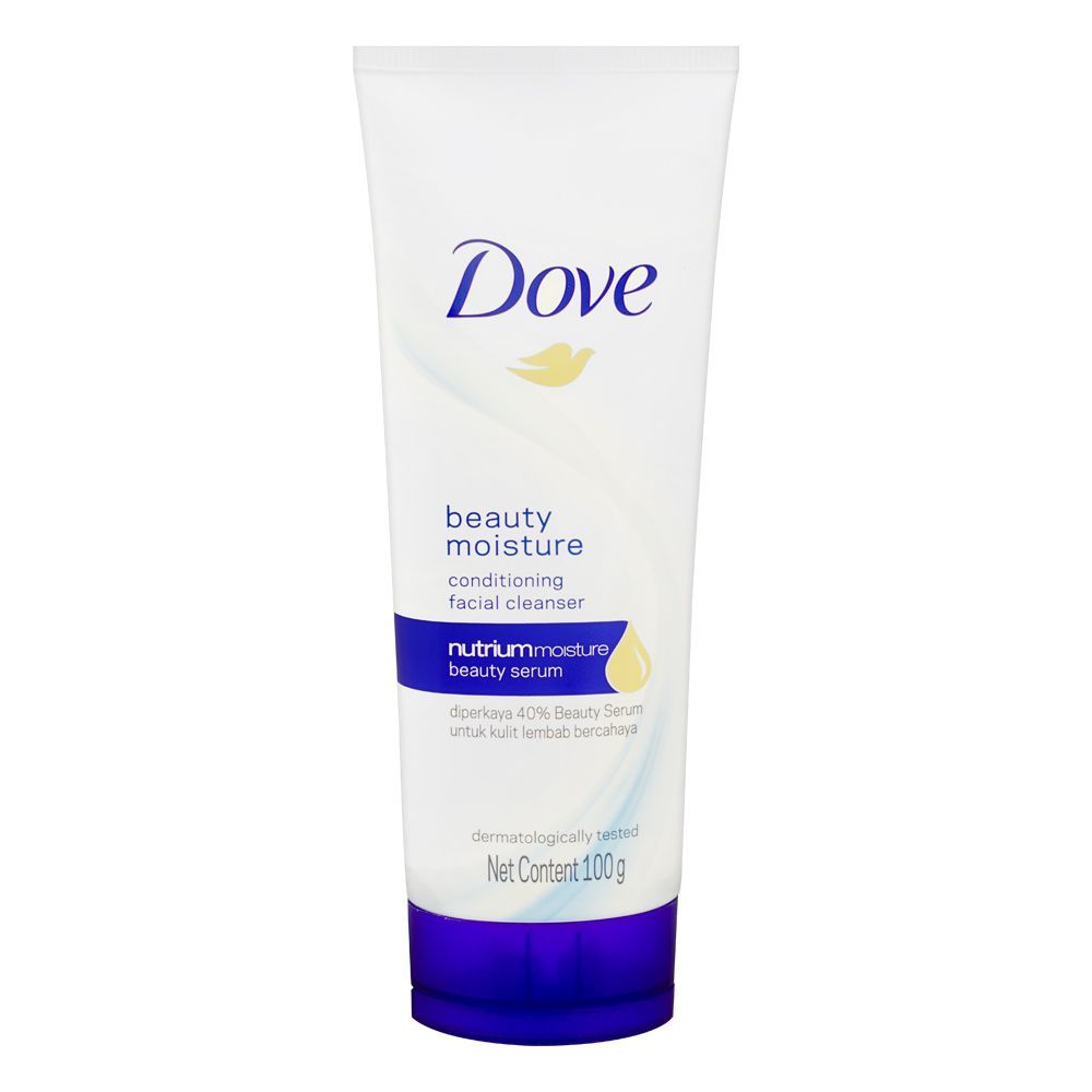 DOVE BEAUTY MOISTURE FACIAL CLEANSER 100GM