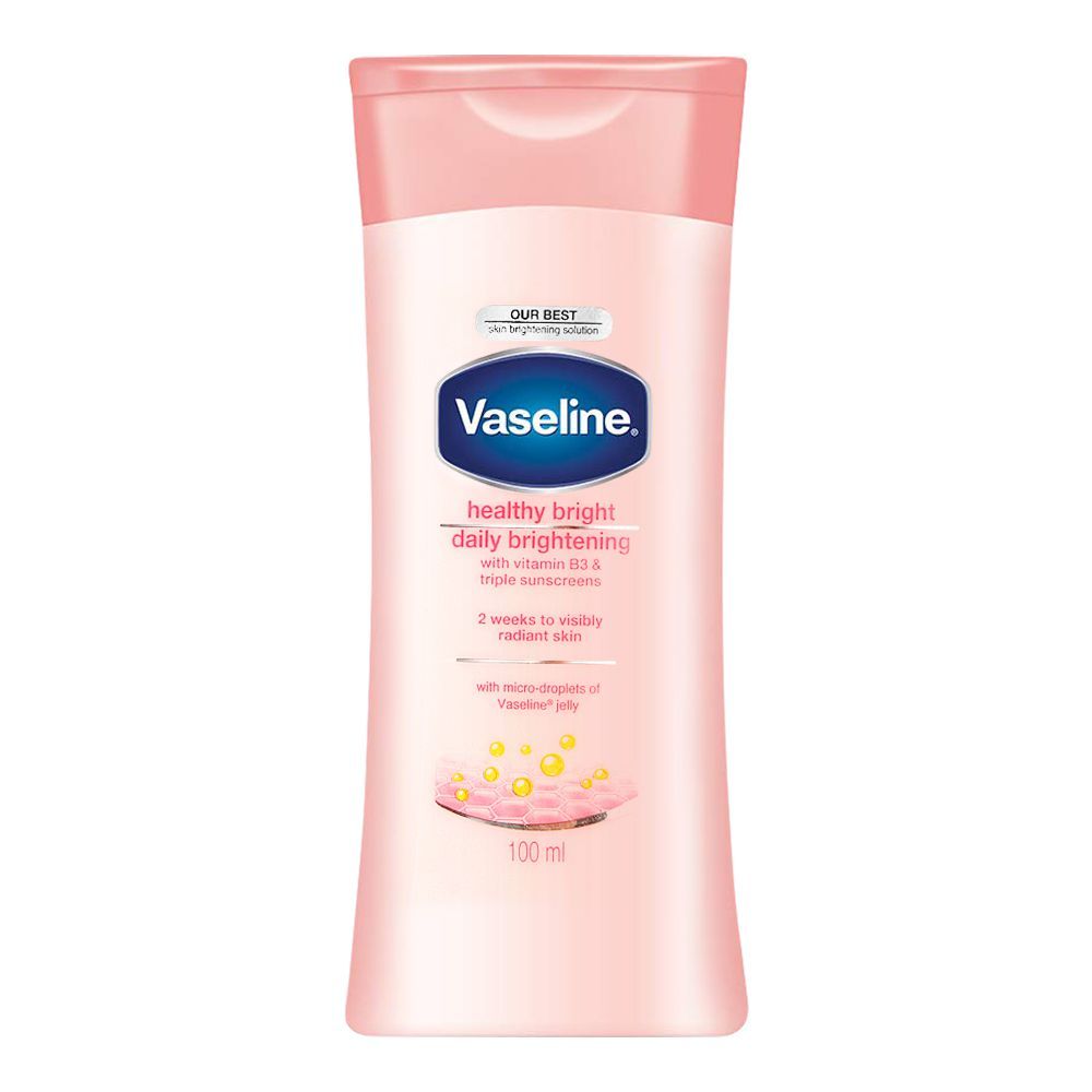 VASELINE HEALTHY BRIGHT LOTION 100ML