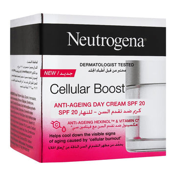Neutrogena Cellular Boost Anti-Ageing Day Cream, SPF 20, 50ml