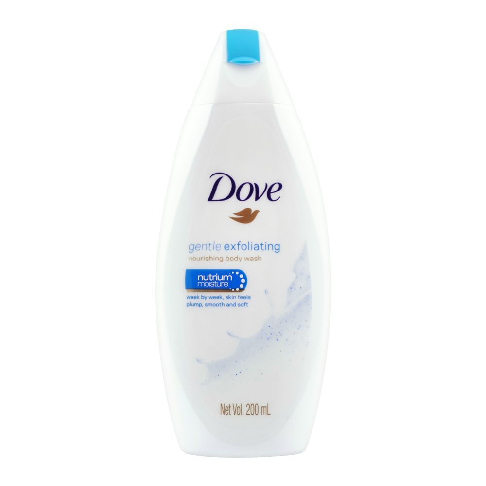 DOVE GENTLE EXFOLIATING SHOWER GEL 200ML