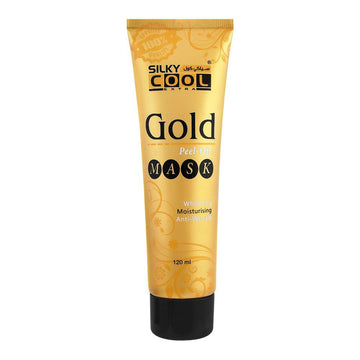 silky cool gold peel off mask