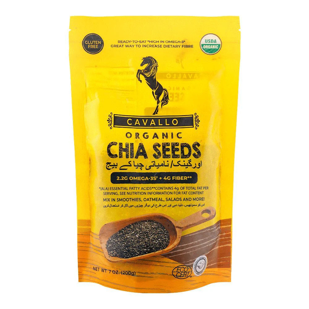 CAVALLO ORGANIC CHIA SEEDS 397G