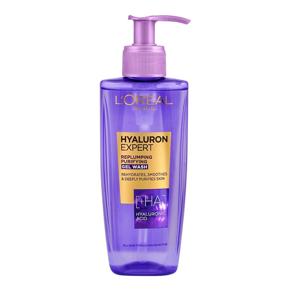 LOREAL HYALLURON EXPERT REPLUMPING GEL WASH