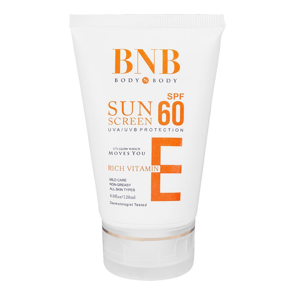 BNB SUN SCREEN SPF 60 120ML