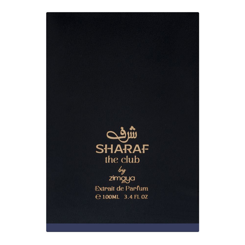 Zimaya Sharaf The Club, Eau de Parfum, For Men, 100ml