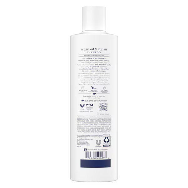 Dove Damage Therapy Argan Oil & Repair Shampoo