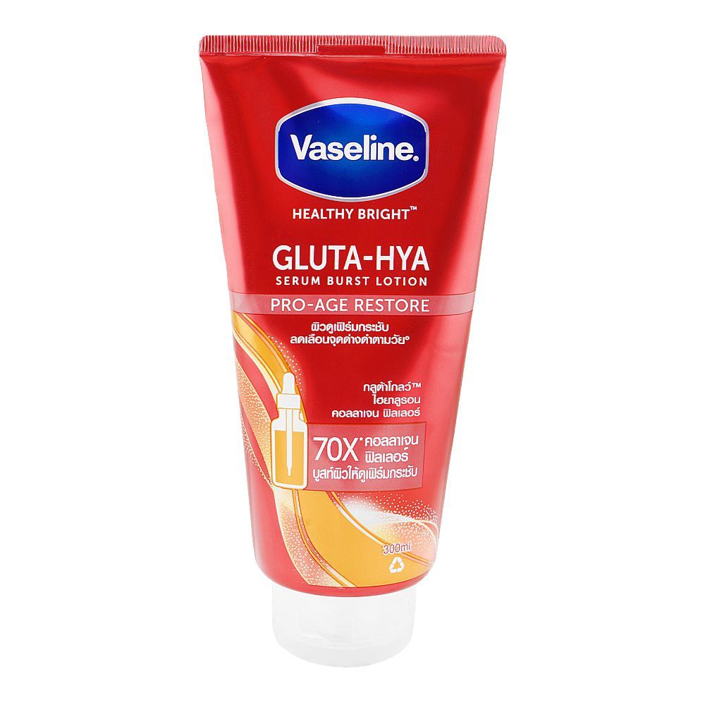 Vaseline Healthy Bright Gluta-Hya Pro-Age Restore Serum Burst Lotion
