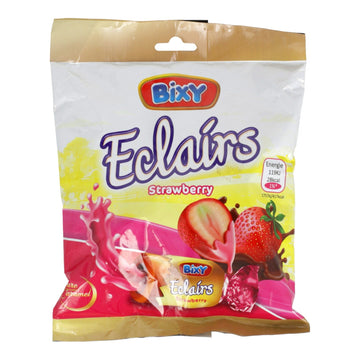 BIXY ECLAIRS STRAWBERRY 90G