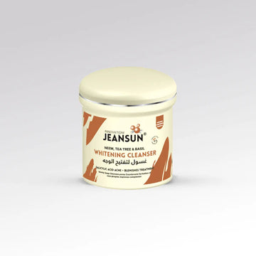 JEANSUN NEEM,TEA TREE & BASIL  WHITENING CLEANSST 200GM