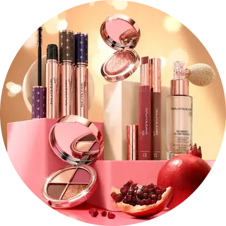 TRENDY FACIAL PUFF DOT 2IN1 TD-245