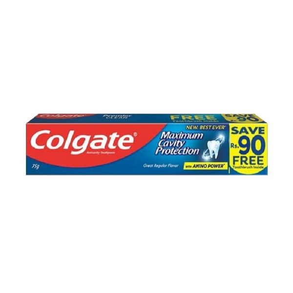 COLGATE MAXIMUM CAVITY PROTECTION TOOTHPASTE 75G
