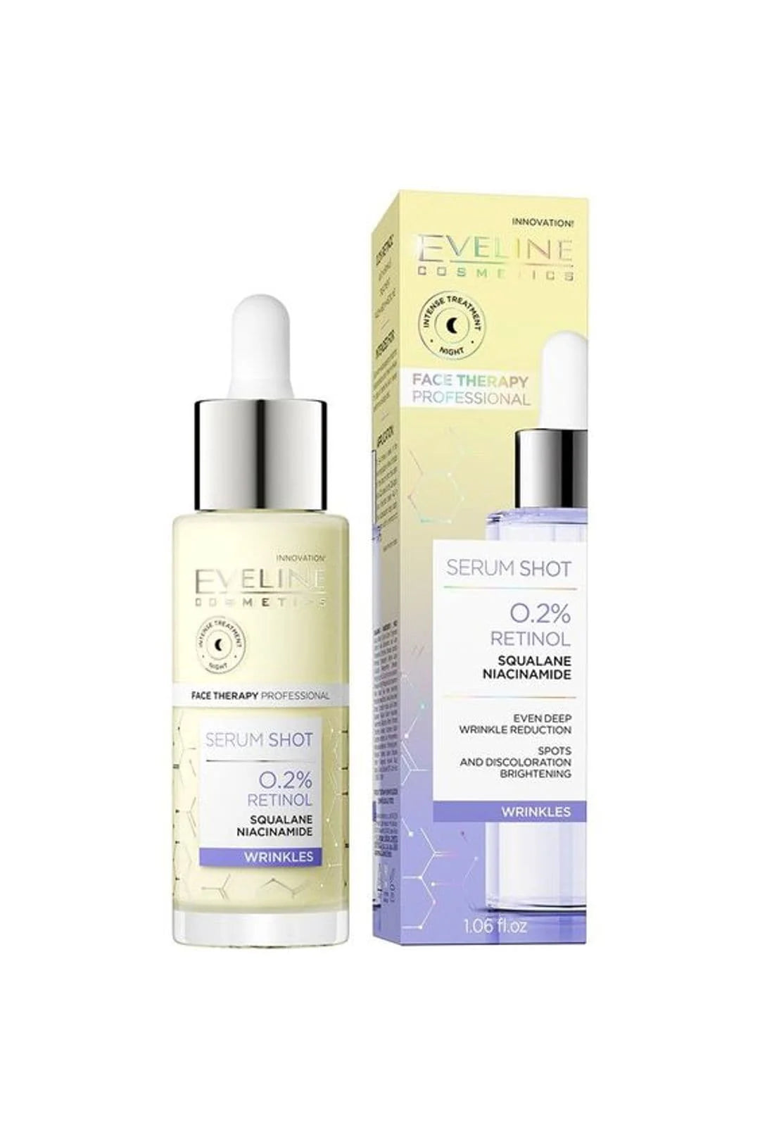 EVELINE SERUM SHOT RETINOL 0.2% AQUALANE ANTI WRINKLES 30ML