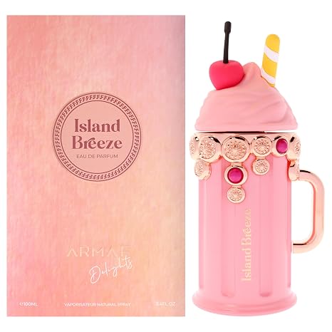 Armaf Island Breeze – Fruity, Floral, Musky – Eau de Parfum Spray Long-Lasting Fragrance for Women, 3.4 Ounce / 100 ml
