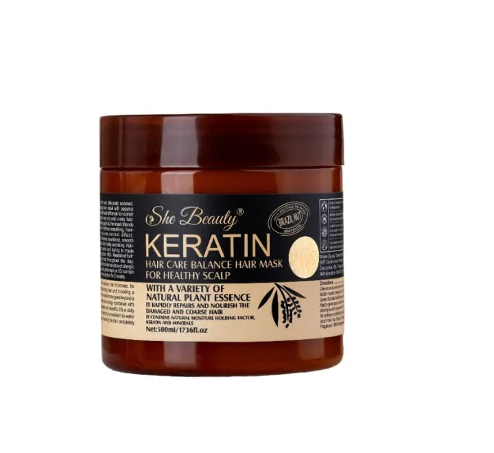 KERATIN HAIR CARE BALANCE HAIR MASK 500ML