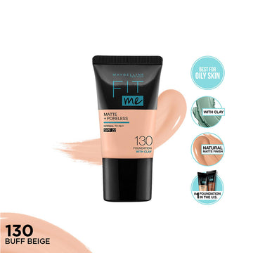 MAYBELLINE FIT ME MATTE+PORELESS FOUNDATION 130