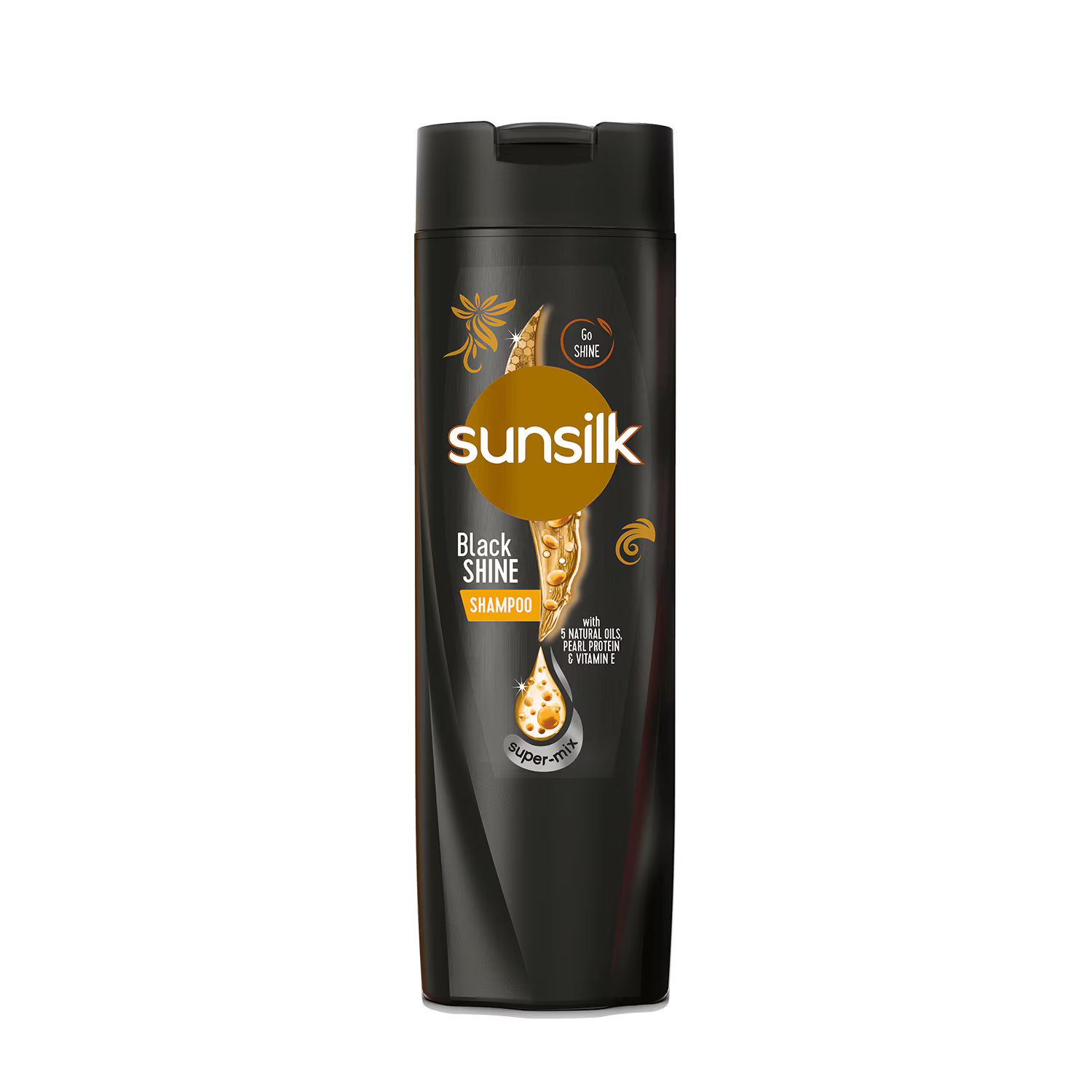 SUNSILK BLACK SHINE SHAMPOO 185ML