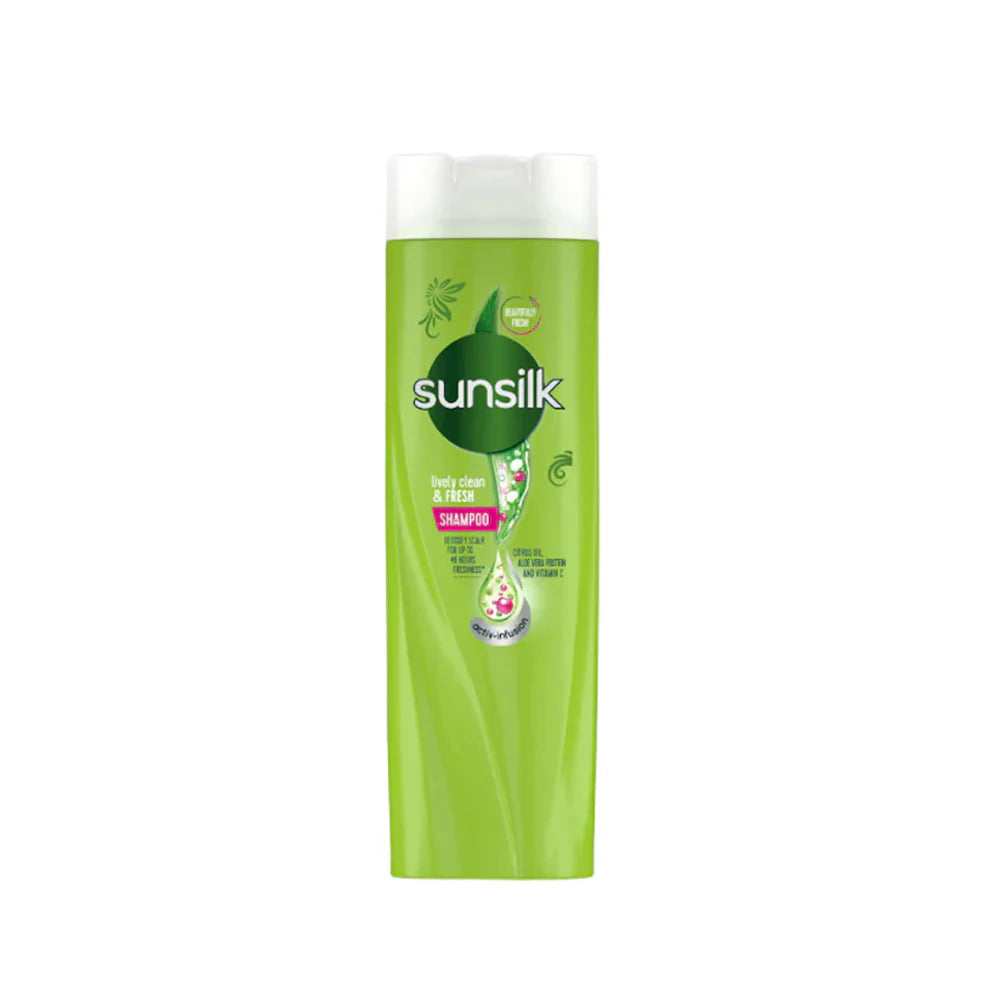 SUNSILK LIVELY CLEAN & FRESH SHAMPOO 300ML