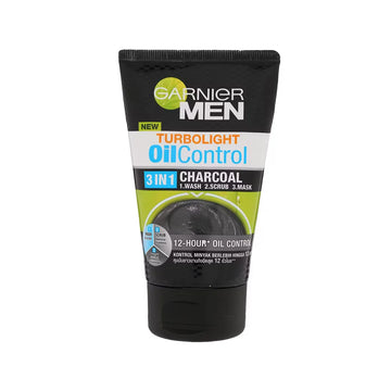 GARNIER FACE WASH CHARCOAL 100ML