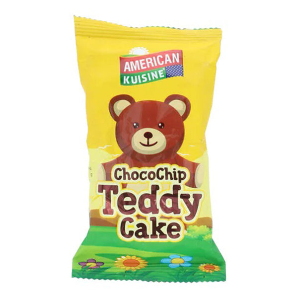 AMERICAN KUISINE CHOCOCHIP TEDDY CAKE 28G