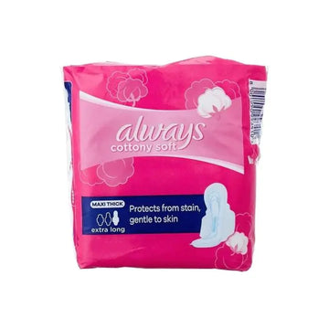 ALWAYS COTTON SOFT MAXI THICK 6 SANITARY PADS