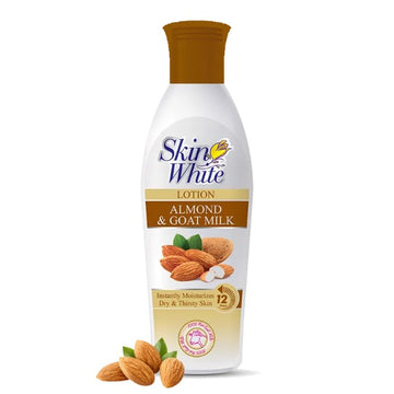 SKIN WHITE LOTION  ALMOND & GOAT MILK 150ML