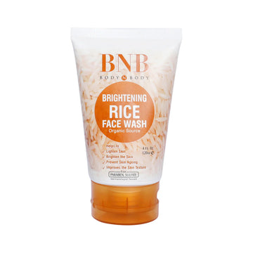 BNB BRIGHTENING RICE FACE WASH 120ML