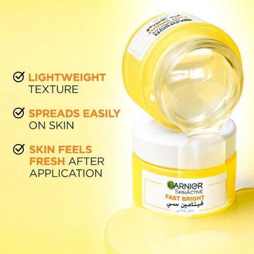 SkinActive Fast Bright Vitamin C Water Gel Moisturizer