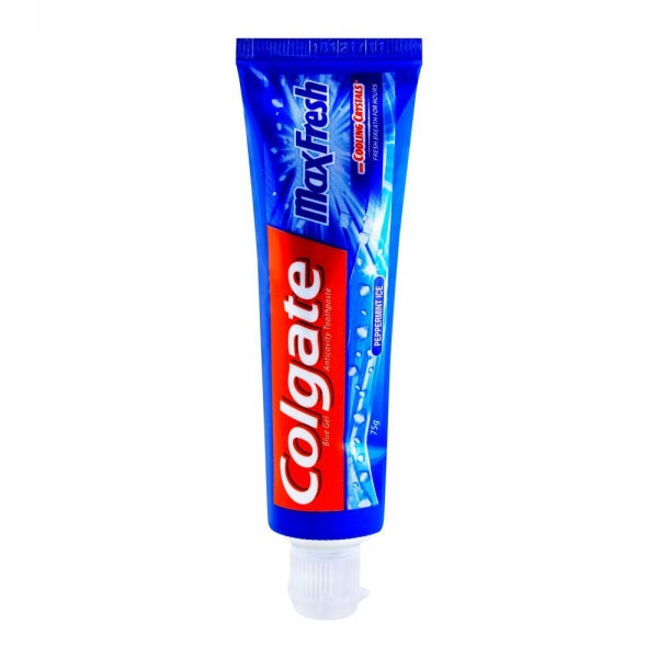 COLGATE BLUE GEL ANTICAVITY TOOTHPASTE MAX FRESH 75G