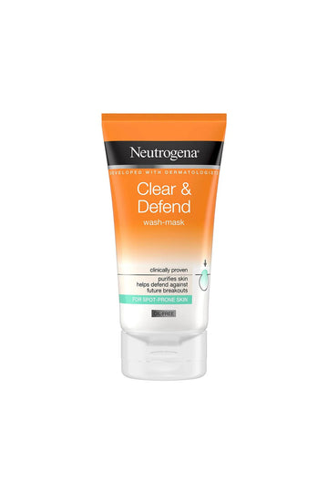 Neutrogena Clear & Defend Mask+Wash 150ml