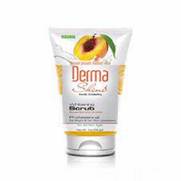 DERMA PEACH BRIGHTENING SCRUB FACE WASH 200ML