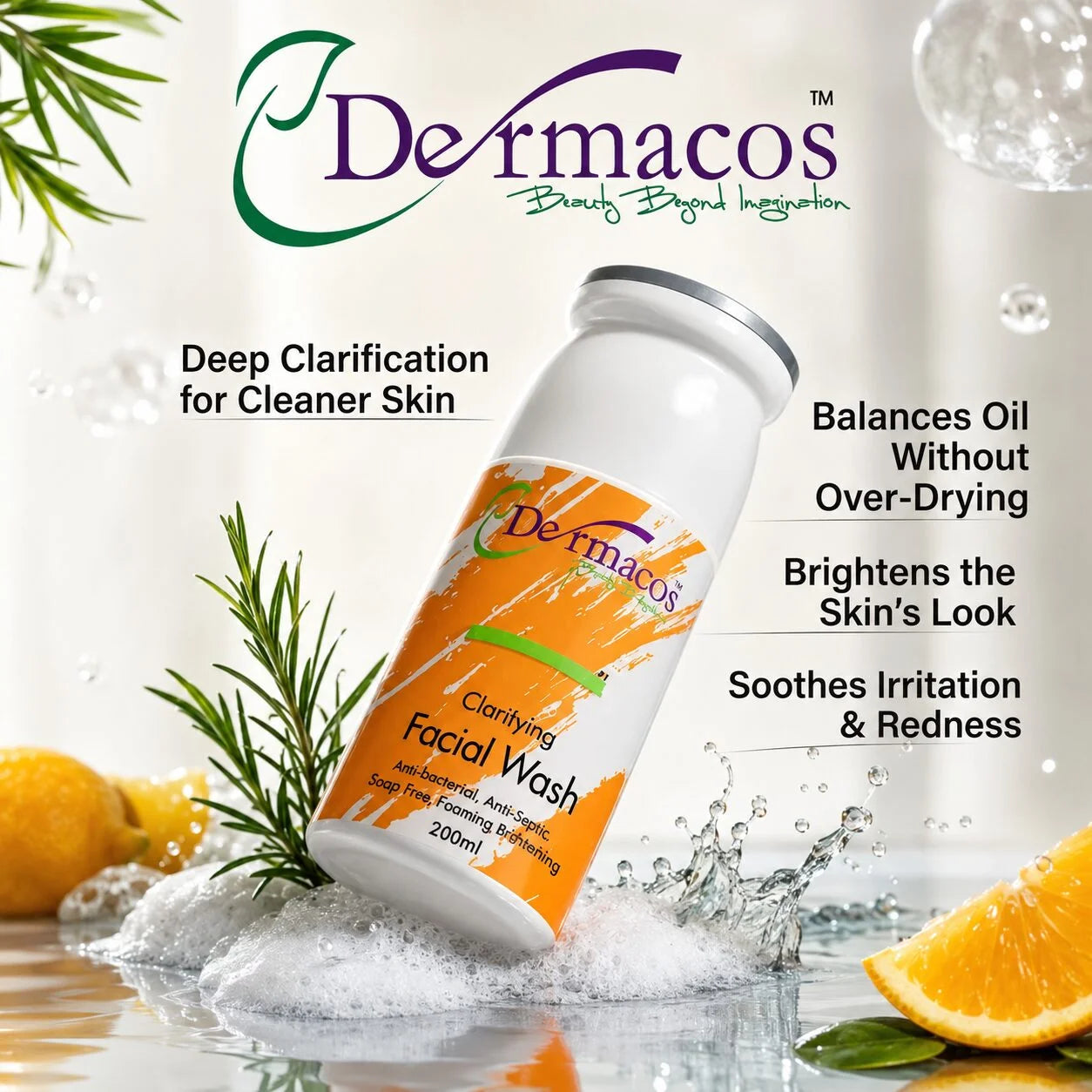Dermacos Clarifying Facial Wash