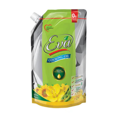 EVA COOKING OIL 1 LITER NOZLE POUCH