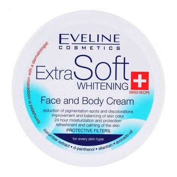 EVELINE EXTRA SOFT WHITENING FACE AND BODY CREAM