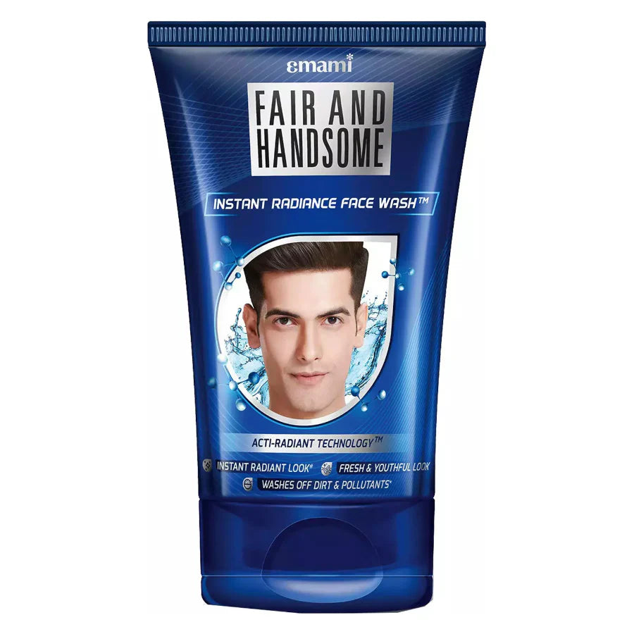 EMAMI FAIR & HANDSOME INSTANT RADIANCE FACEWASH 50G