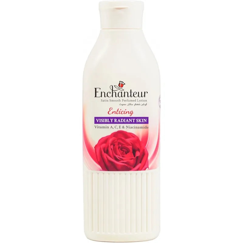 Enchanteur Perfumed Lotion Enticing Visibly Radiant Skin