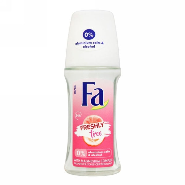 FA FRESHLY FREE ROLL ON 50ML