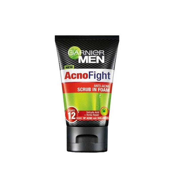 GARNIER MEN ACNO FIGHT SCRUB IN FOAM 100ML