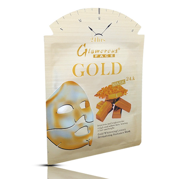 GLAMOROUS FACE MASK GOLD