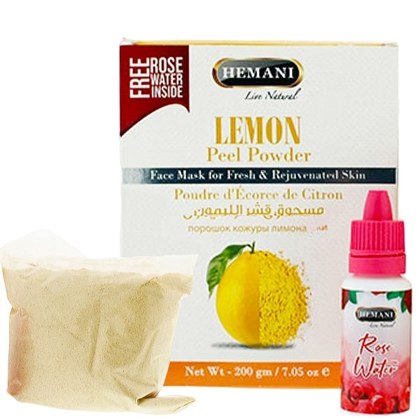 HEMANI LEMON PEEL POWDER MASK 200G
