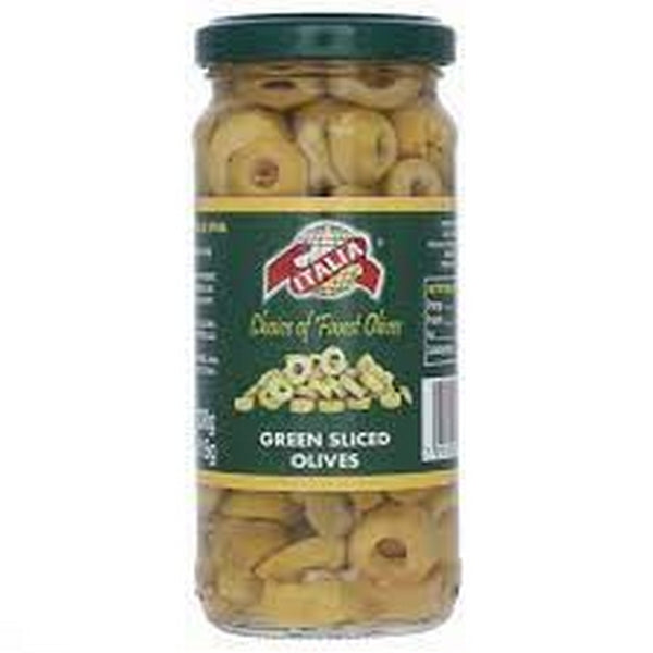 ITALIA GREEN STUFFED OLIVES 230
