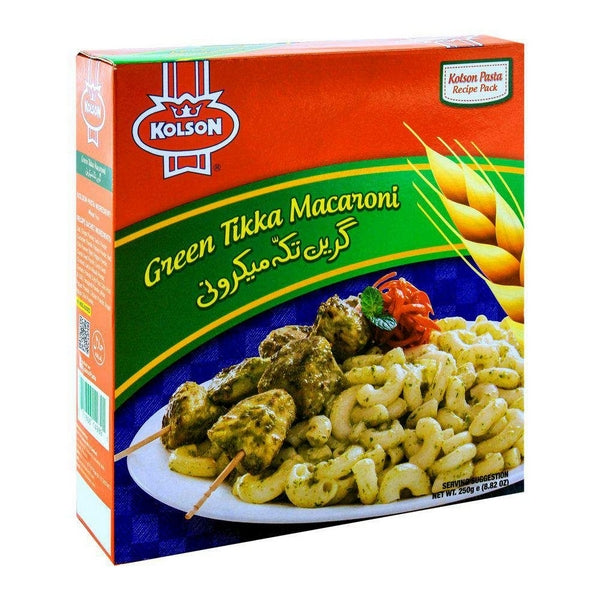KOLSON GREEN TIKKA MACARONI 250GM