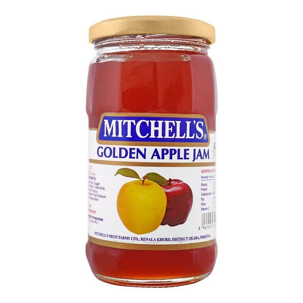 MITCHELLS GOLDEN APPLE JAM 450G