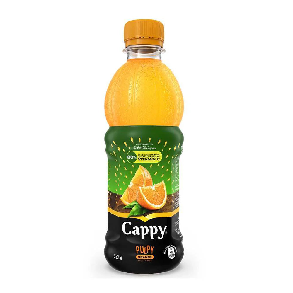 CAPPY PUPLY ORANGE JUCIE 350ML