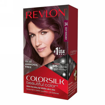 REVLON HAIR COLOR SILK 34 DEEP BURGUNDY