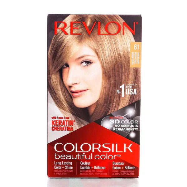 REVLON HAIR COLOR SILK 61 DARK BROWN