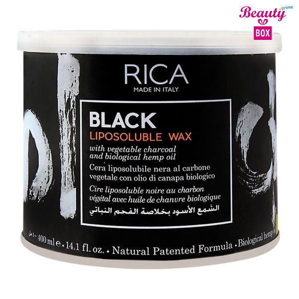 RICA BLACK LIPOSOLUBLE WAX 400ML